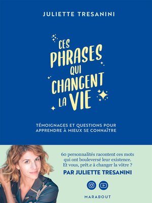 cover image of Ces phrases qui changent la vie
